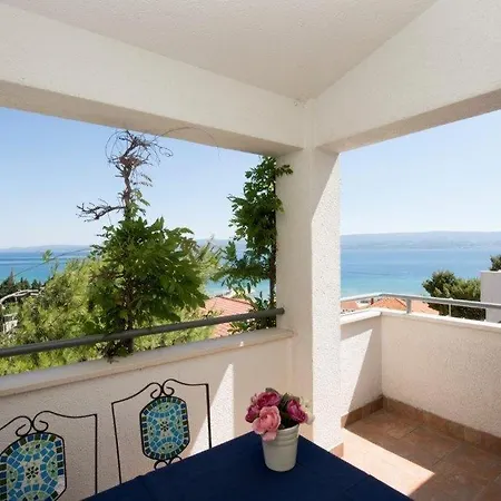 In With Sea View, Balcony, Klimaanlage, Wlan 132-1 Apartmán Duće