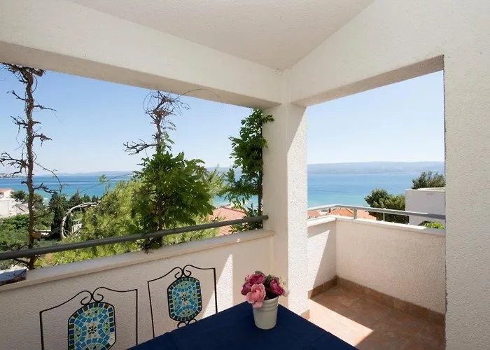In With Sea View, Balcony, Klimaanlage, Wlan 132-1 Appartamento Duće