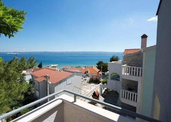 In With Sea View, Balcony, Klimaanlage, Wlan 132-1 * Duće