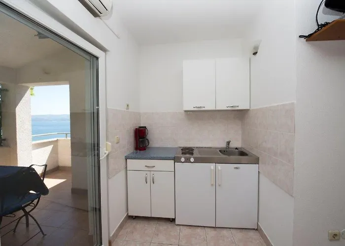 In With Sea View, Balcony, Klimaanlage, Wlan 132-1 * Duće